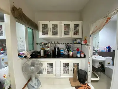 Cozy kitchen with modern appliances and open layout