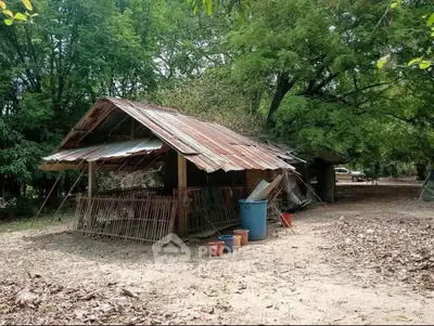 Rustic rural property with tin roof and natural surroundings, ideal for countryside living.