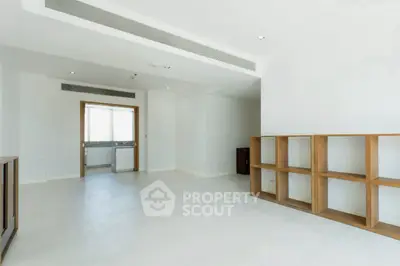 Spacious modern living room with open layout and natural light