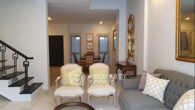 Elegant living room with stylish furniture and decorative accents in a modern home