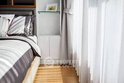 Bright and cozy bedroom with elegant decor and natural light