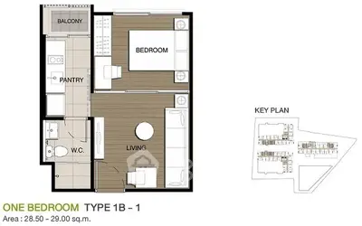  1 Bedroom Condo at Fuse Chan Sathorn-2