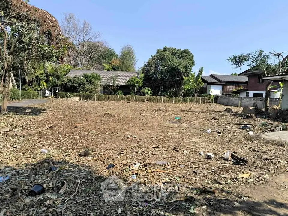 Vacant land plot with potential for development in a serene residential area.