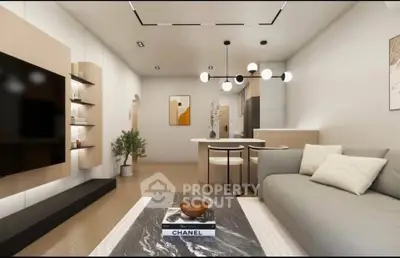 Modern living room with sleek design, open layout, and stylish decor for a luxurious lifestyle.