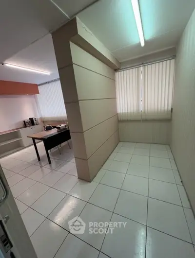 Spacious office space with modern design and ample natural light
