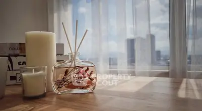 Charming interior with natural light and elegant decor, perfect for a cozy living space.