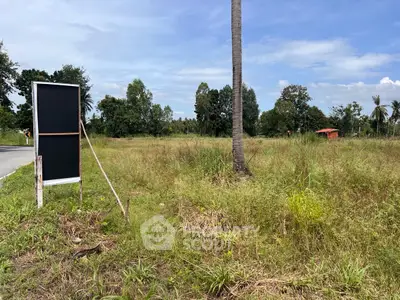 Expansive vacant land with lush greenery, ideal for development opportunities.