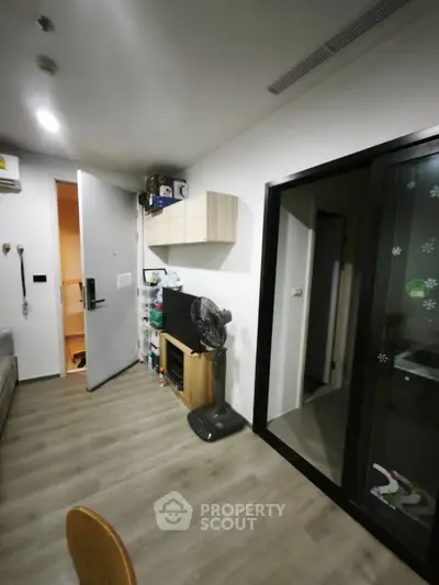 Modern apartment interior with open layout and stylish decor