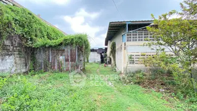Charming rustic property with lush greenery and potential for renovation
