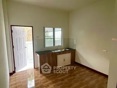 Spacious kitchen with modern design and natural light