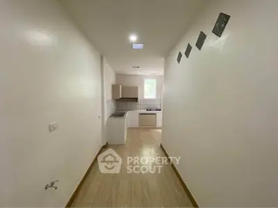 Spacious kitchen with open layout and modern cabinetry