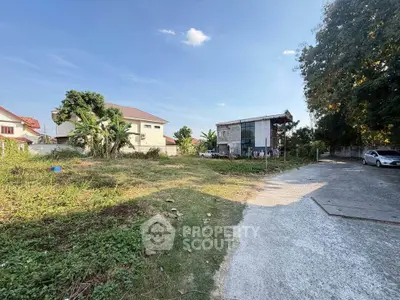 Spacious vacant land with potential for development in a serene neighborhood setting.