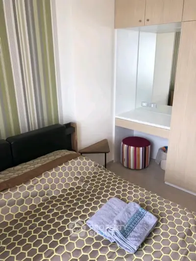 Cozy bedroom with modern decor and stylish furniture