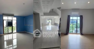 Spacious modern interiors with large windows and air conditioning, perfect for comfortable living.