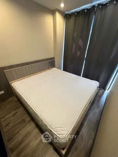 Cozy bedroom with modern design and natural light