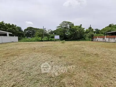 Spacious vacant lot with lush greenery, ideal for development or investment opportunities.