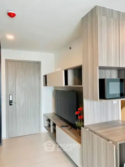 Modern kitchen with sleek design and open layout, featuring contemporary appliances and stylish finishes.