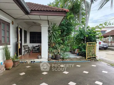 Charming suburban home with lush garden and spacious patio