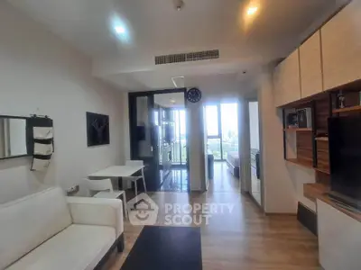 Modern apartment interior with open layout and stylish decor