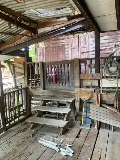 Rustic wooden porch with vintage charm and natural light