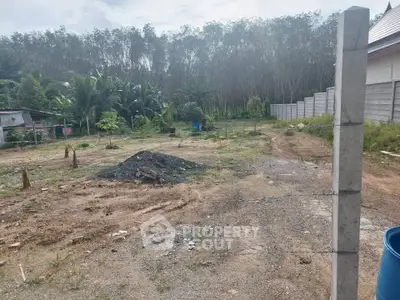 Spacious land plot with lush greenery, ideal for development or investment opportunities.