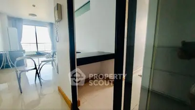 Modern apartment with open layout and balcony view