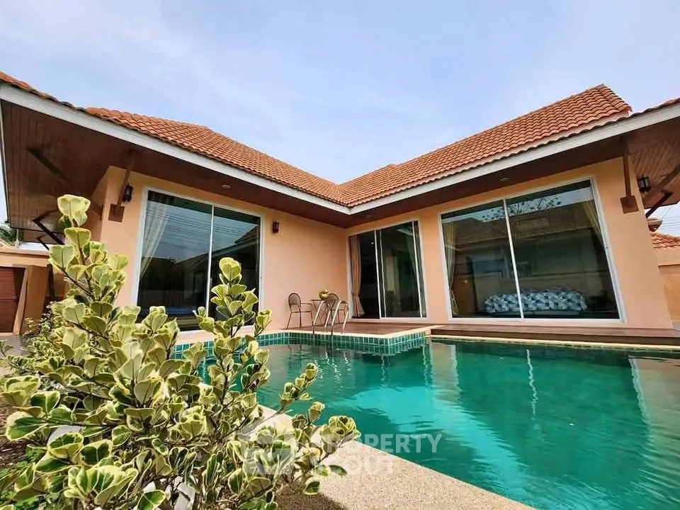 Stunning villa with private pool and modern design, perfect for luxury living.