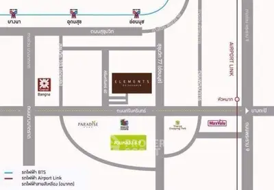  1 Bedroom Condo at Elements Srinakarin-2
