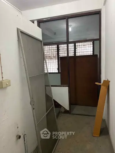 Unfinished interior space with potential for renovation and customization