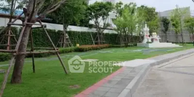Beautifully landscaped garden with lush greenery and serene atmosphere, perfect for relaxation and outdoor activities.