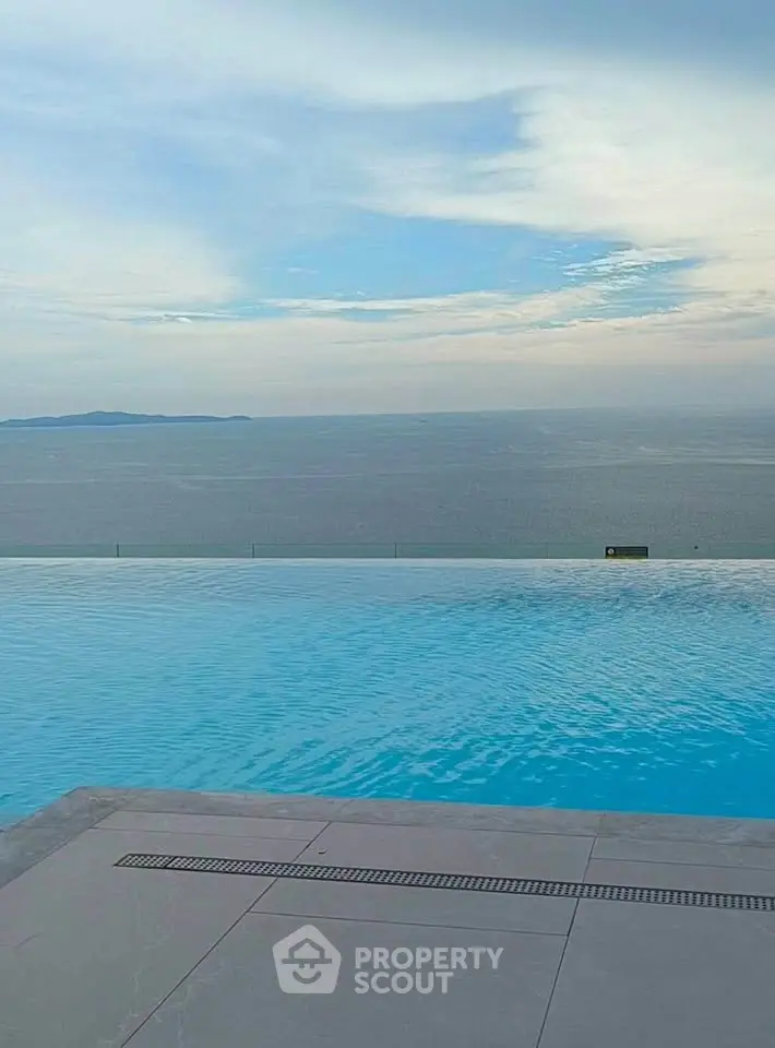 Stunning infinity pool with breathtaking ocean view, perfect for luxury living.