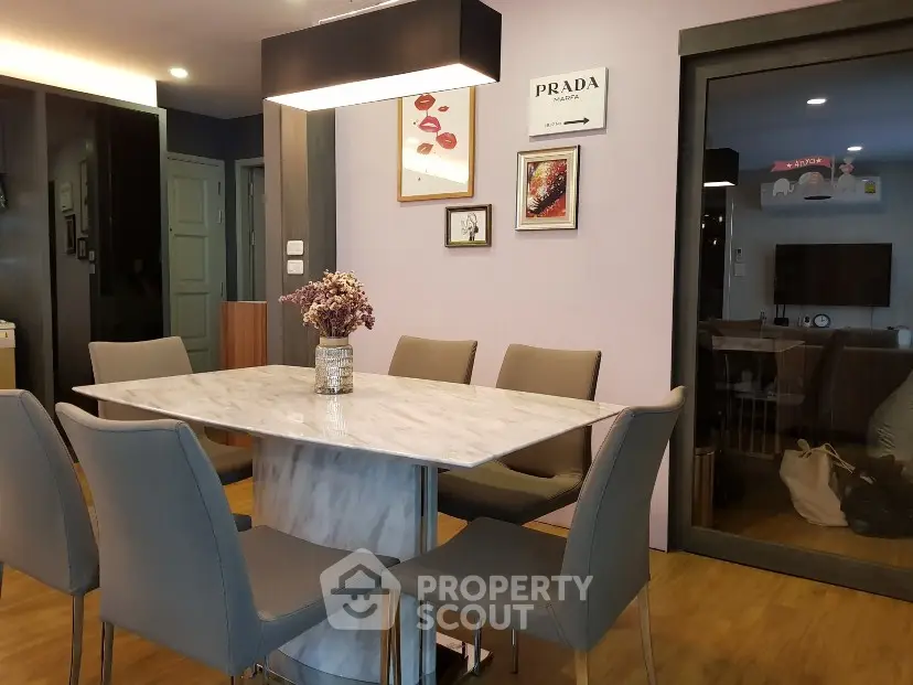 Fully Furnished 2 Bedrooms Condo at Siamese Nang Linchee-1