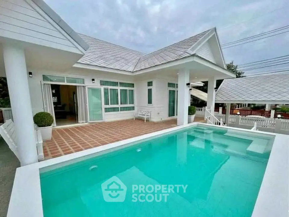 Stunning modern villa with private pool and spacious terrace, perfect for luxury living.