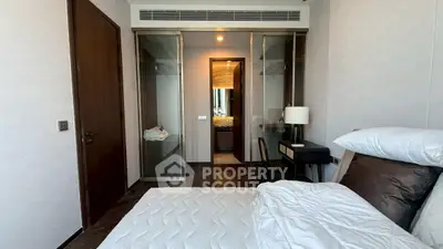 Luxurious bedroom with ensuite bathroom and elegant decor