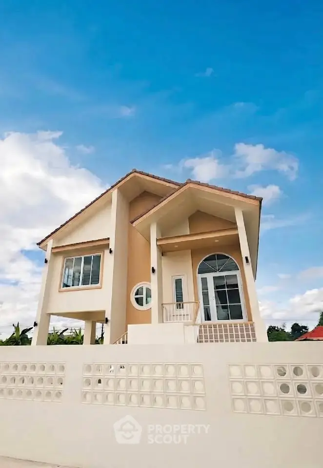Stunning modern house with unique architecture and spacious design, perfect for family living.