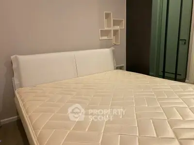 Spacious bedroom with modern design and comfortable mattress