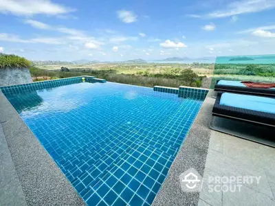 Stunning infinity pool with breathtaking panoramic views