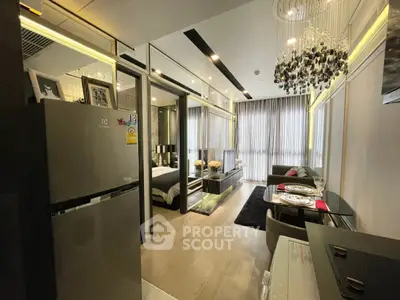 Modern open-layout apartment with stylish decor and natural light