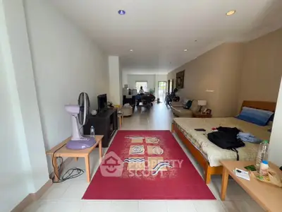 Spacious studio apartment with open layout and modern furnishings