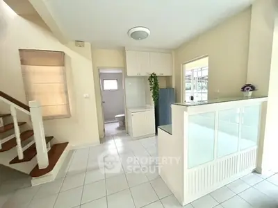 Bright and airy kitchen with open layout and modern design