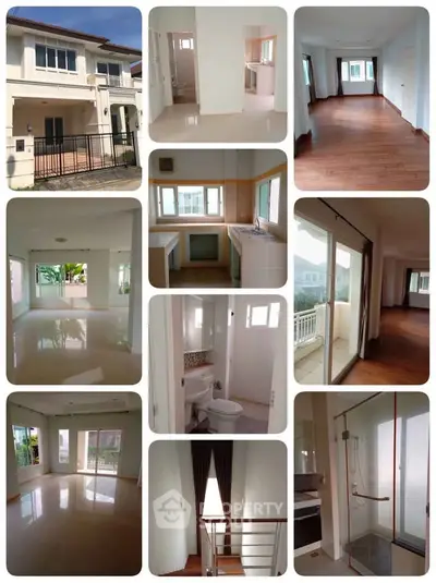 Spacious modern home with elegant interiors and large windows for natural light.