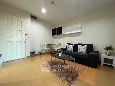 Cozy living room with modern decor and stylish furniture