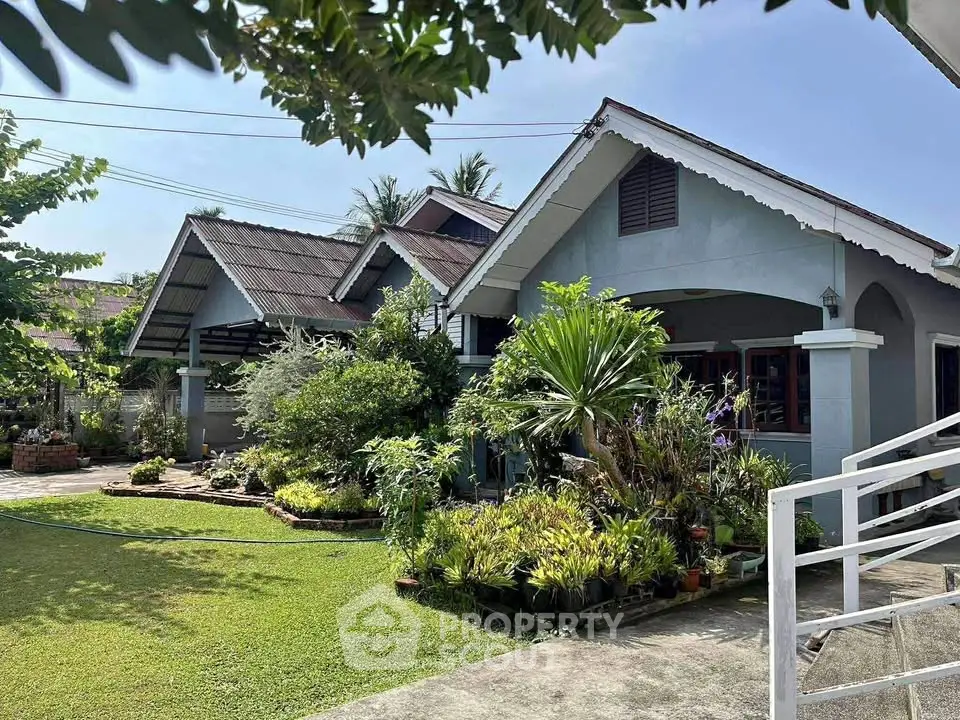 Charming suburban home with lush garden and inviting exterior, perfect for family living.