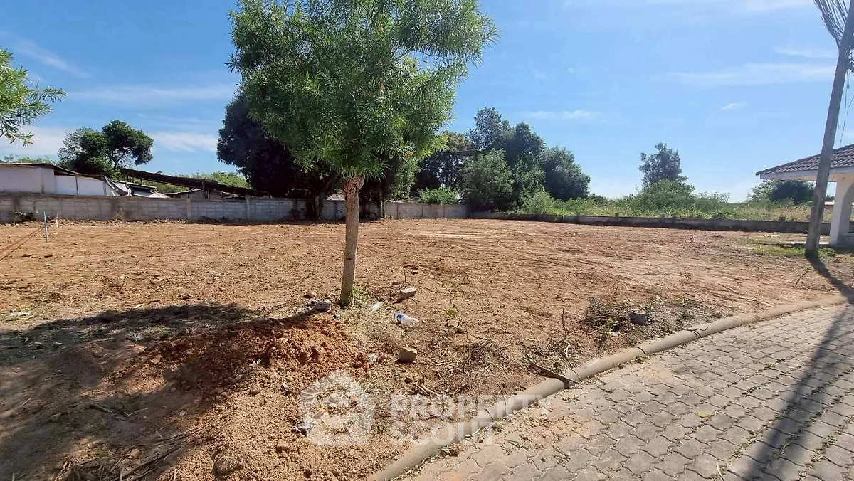Spacious vacant land with potential for development in a serene neighborhood.