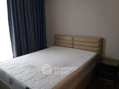 Spacious bedroom with modern design and comfortable mattress