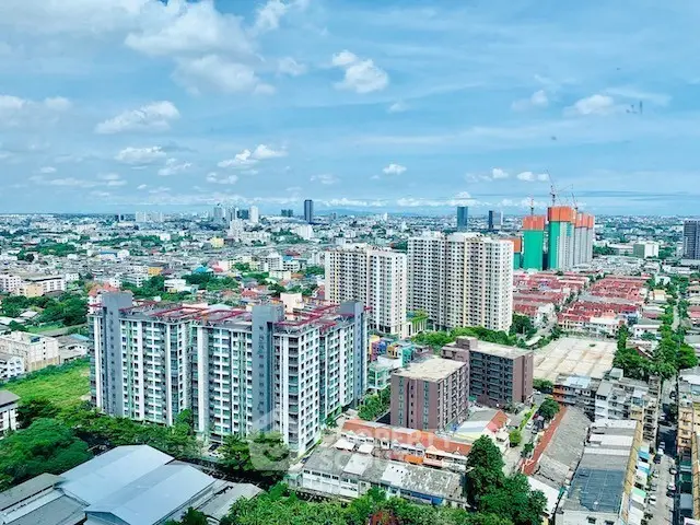 Stunning cityscape view with high-rise buildings and vibrant skyline.