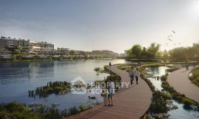 Stunning waterfront community with scenic views and modern architecture