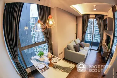 Fully Furnished 1 Bedroom Condo at The Lumpini 24-5