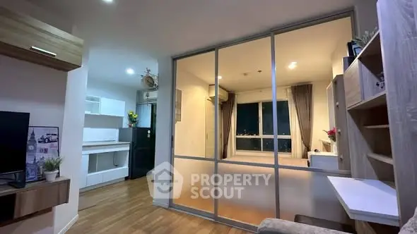 Modern apartment interior with open layout and stylish decor