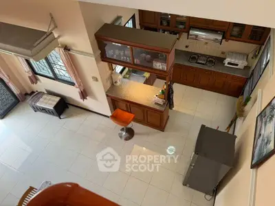 Spacious kitchen with open layout and modern appliances in a bright, airy home.